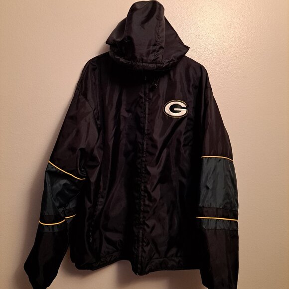 NFL Other - NFL Vintage Green Bay Packers Pro Player reversible Puffer/Fleece Coat